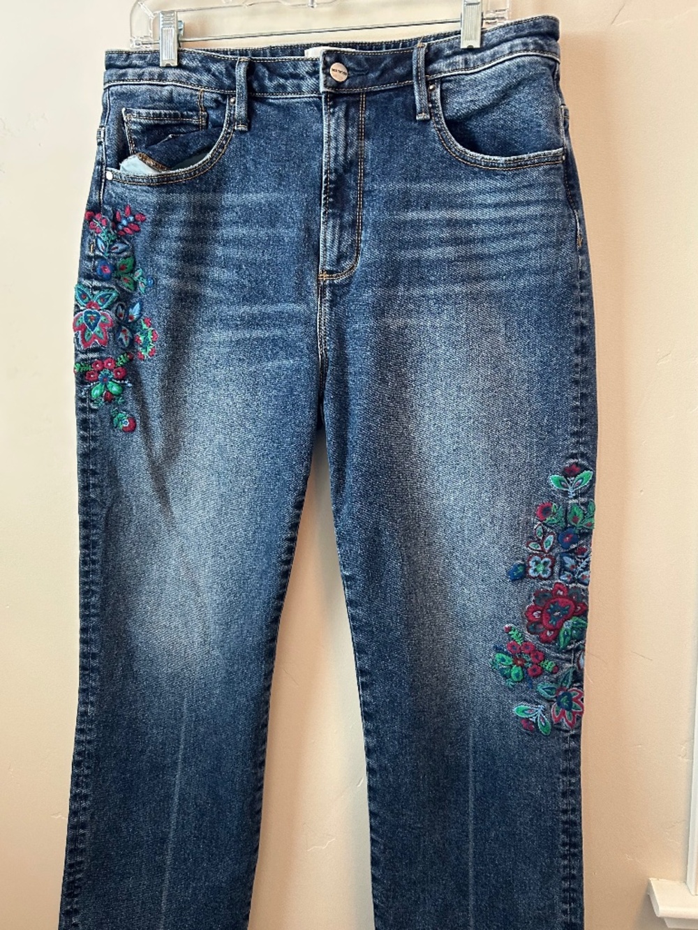 Driftwood Embroidered Jeans